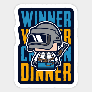 PUBG - Winner Winner Chicken Dinner Sticker